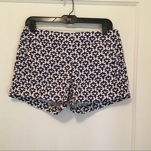 J. Crew Shorts - J. Crew Blue & White Shorts Size 4 J. Crew Shorts - J. Crew Blue & White Shorts Size 4